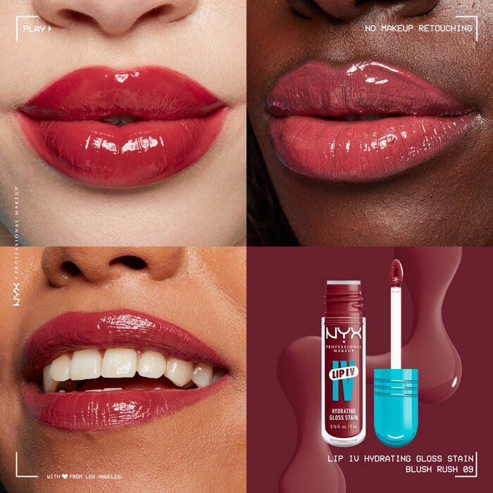 NYX Lip I.V. Hydrating Lip Gloss Stain