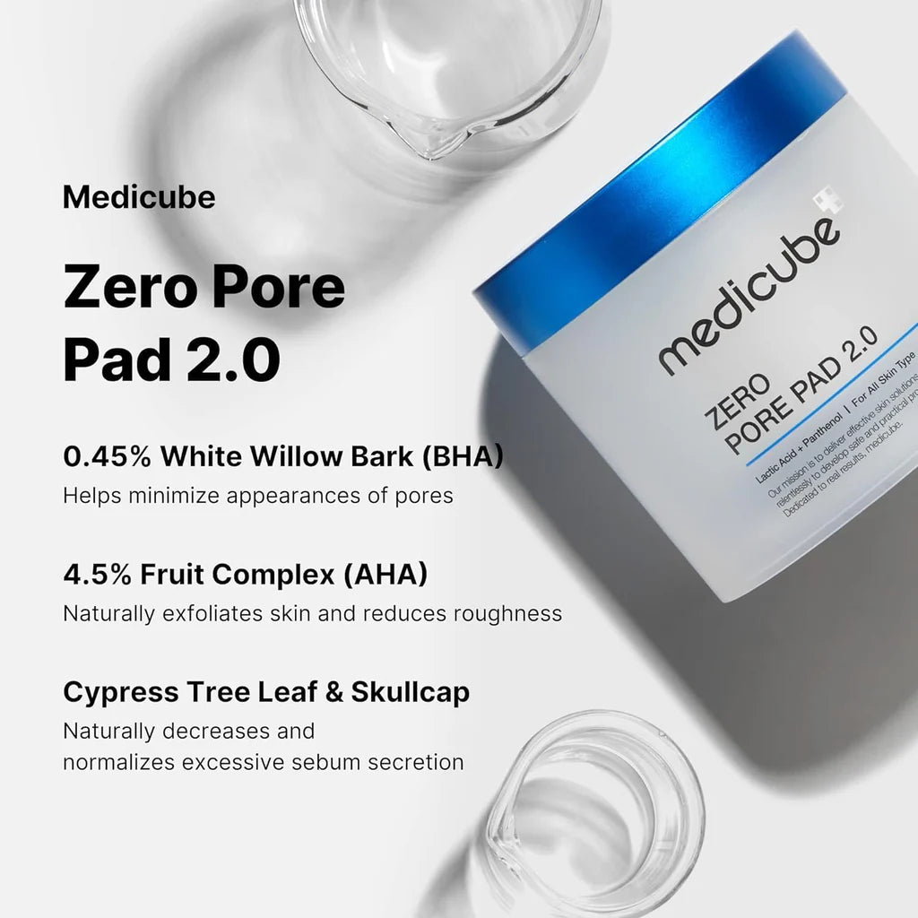 MEDICUBE ZERO PORE PAD 2.0 - 70 PADS