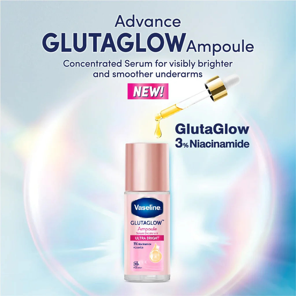 Vaseline PINK Glutaglow Ampoule 3% Niacinamide