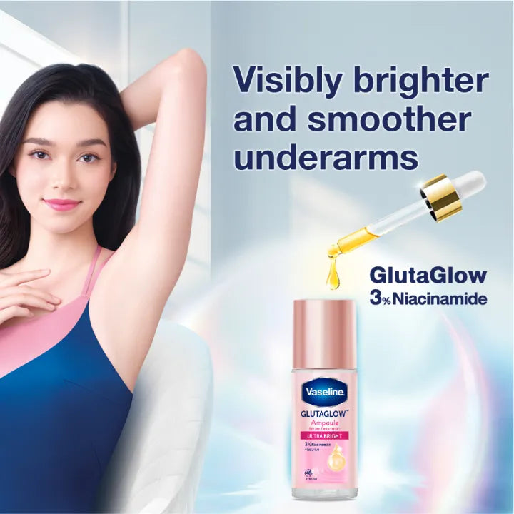 Vaseline PINK Glutaglow Ampoule 3% Niacinamide