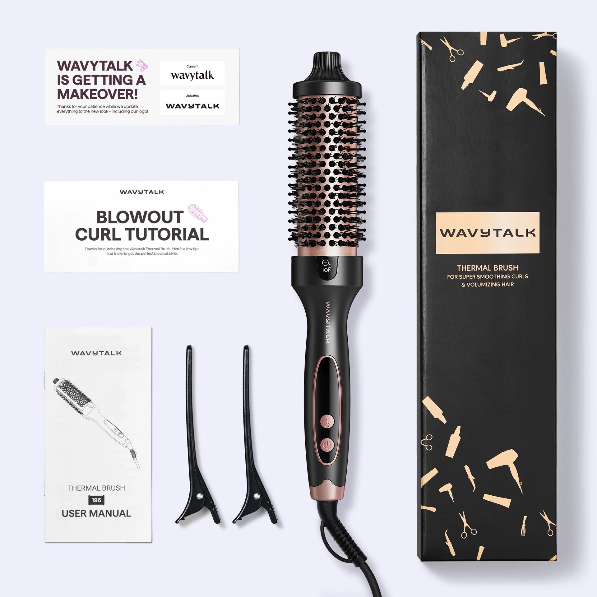 Blowout Boost Ionic Thermal Brush (BLACK)